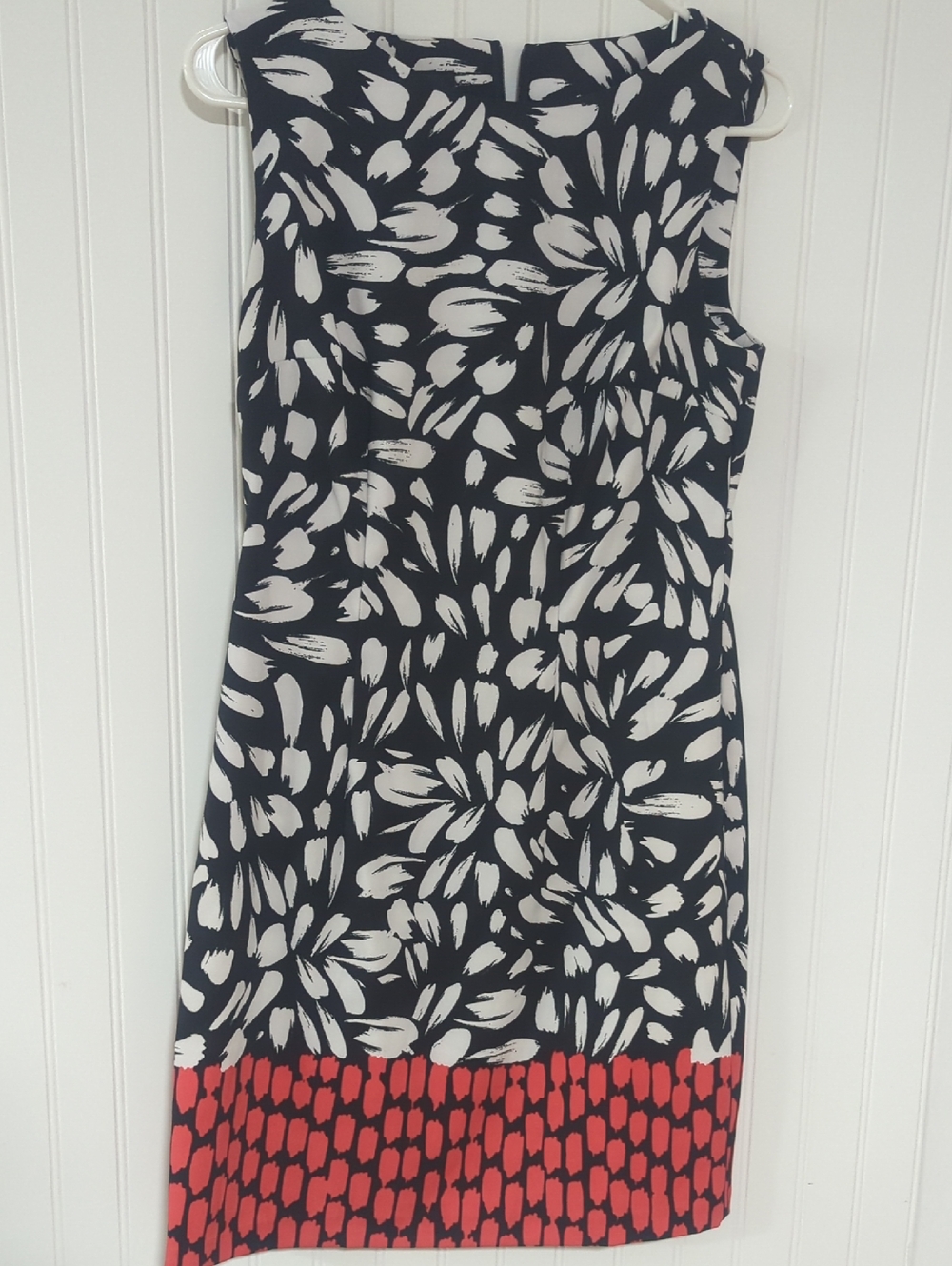 Alyx Black and White Floral Petal Mini Dress